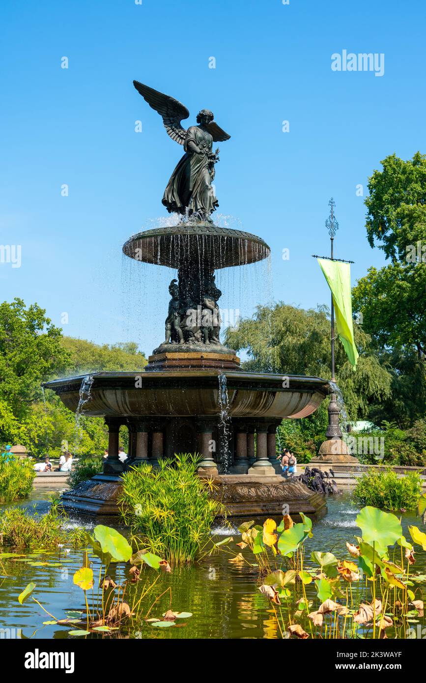 Bethesda Angel Fountain America New York Central Park OAB-BF1