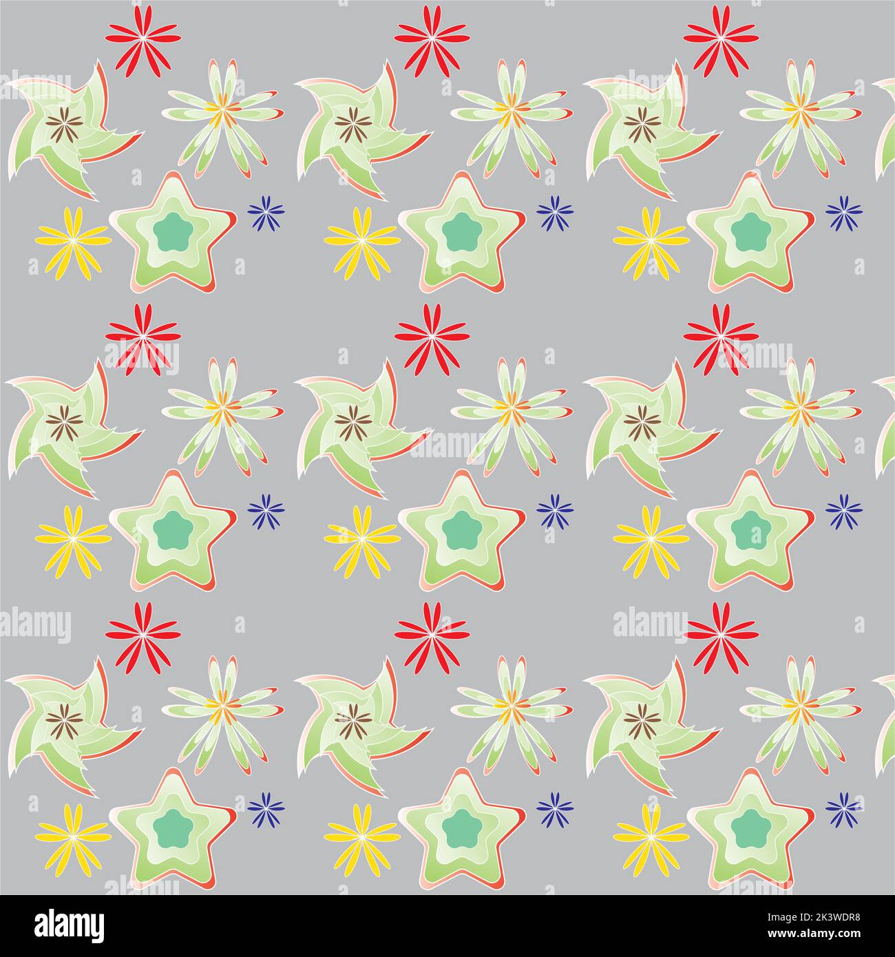 Patterned wallpapers Stock Vector Images - Alamy
