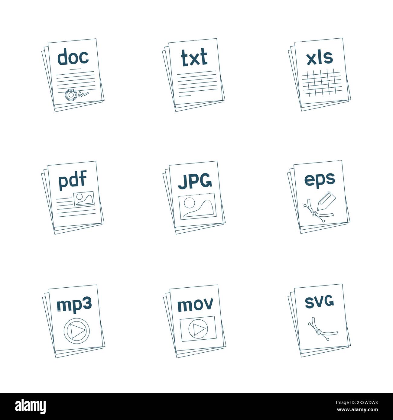 Svg icons Cut Out Stock Images & Pictures Alamy