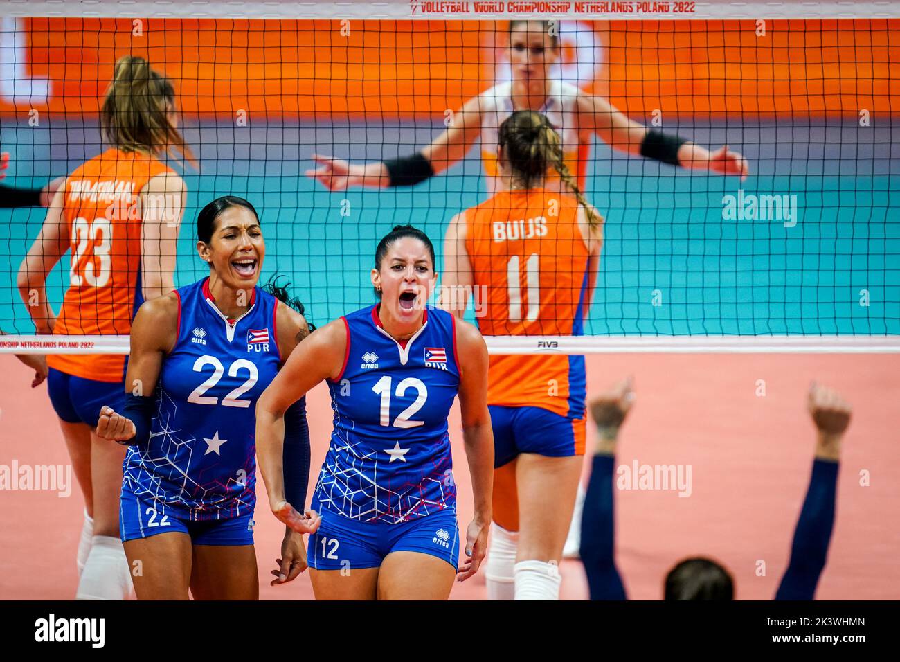 ARNHEM, NETHERLANDS SEPTEMBER 28 Karina Ocasio of Puerto Rico and