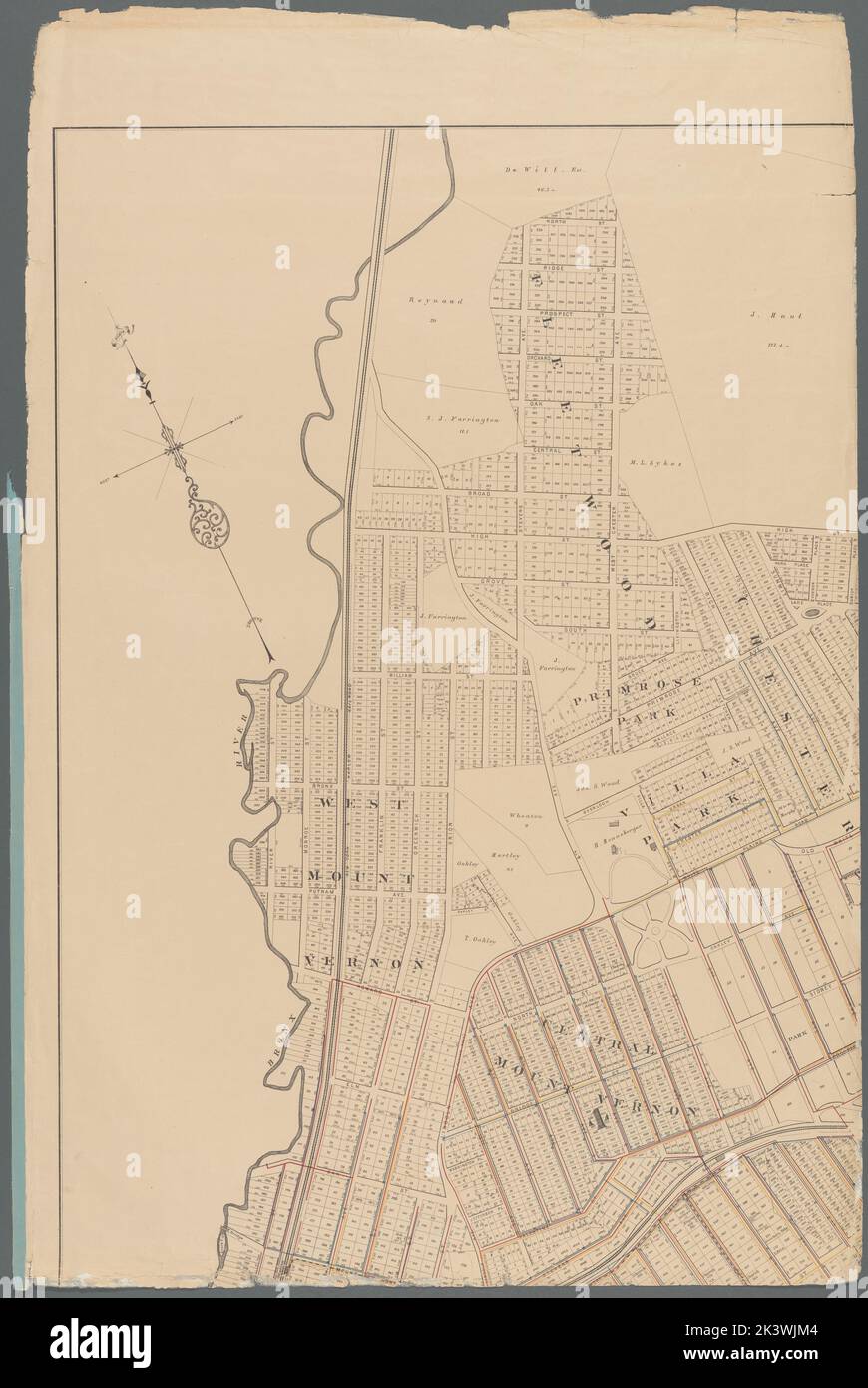 Map of Mount Vernon and environs - Map Of Mount Vernon And Environs Westchester Co Ny Showing Lot Numbers Subdivisions Of Lots And Property Lines Also Location Of Sewers Gas And Water Mains Bourquin F Frederick 1808 Cartographic Maps Cadastral Maps 1890 Lionel Pincus And Princess Firyal Map Division Real Property New York State Mount Vernon Westchester County Landowners New York State Mount Vernon Westchester County Natural Gas Pipelines New York State Mount Vernon Westchester County Sewerage New York State Mount Vernon Westchester County Mount Vernon Westchester County 2K3WJM4