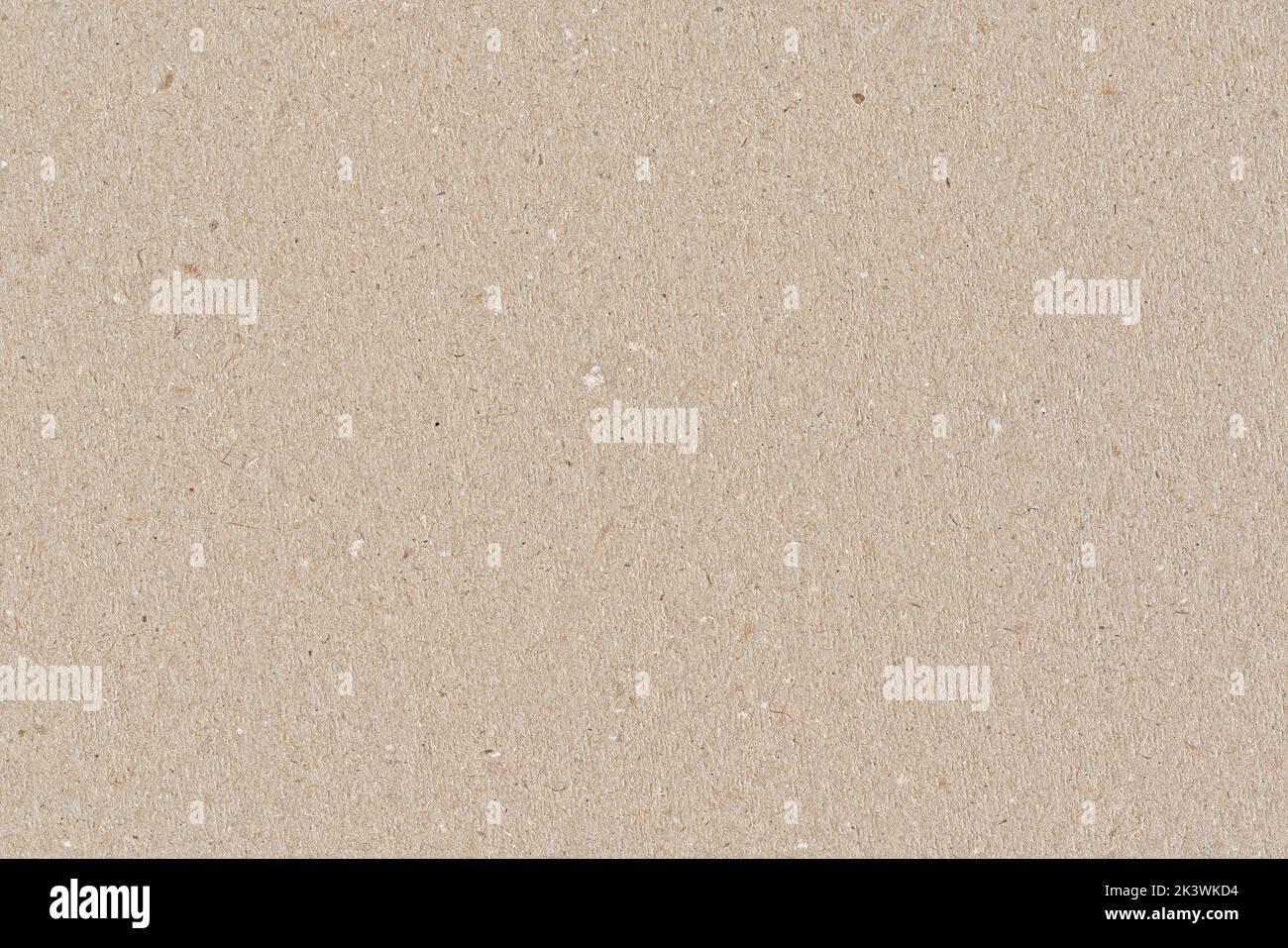 Beige color cardboard recycled paper, tileable texture, image width 20cm Stock Photo