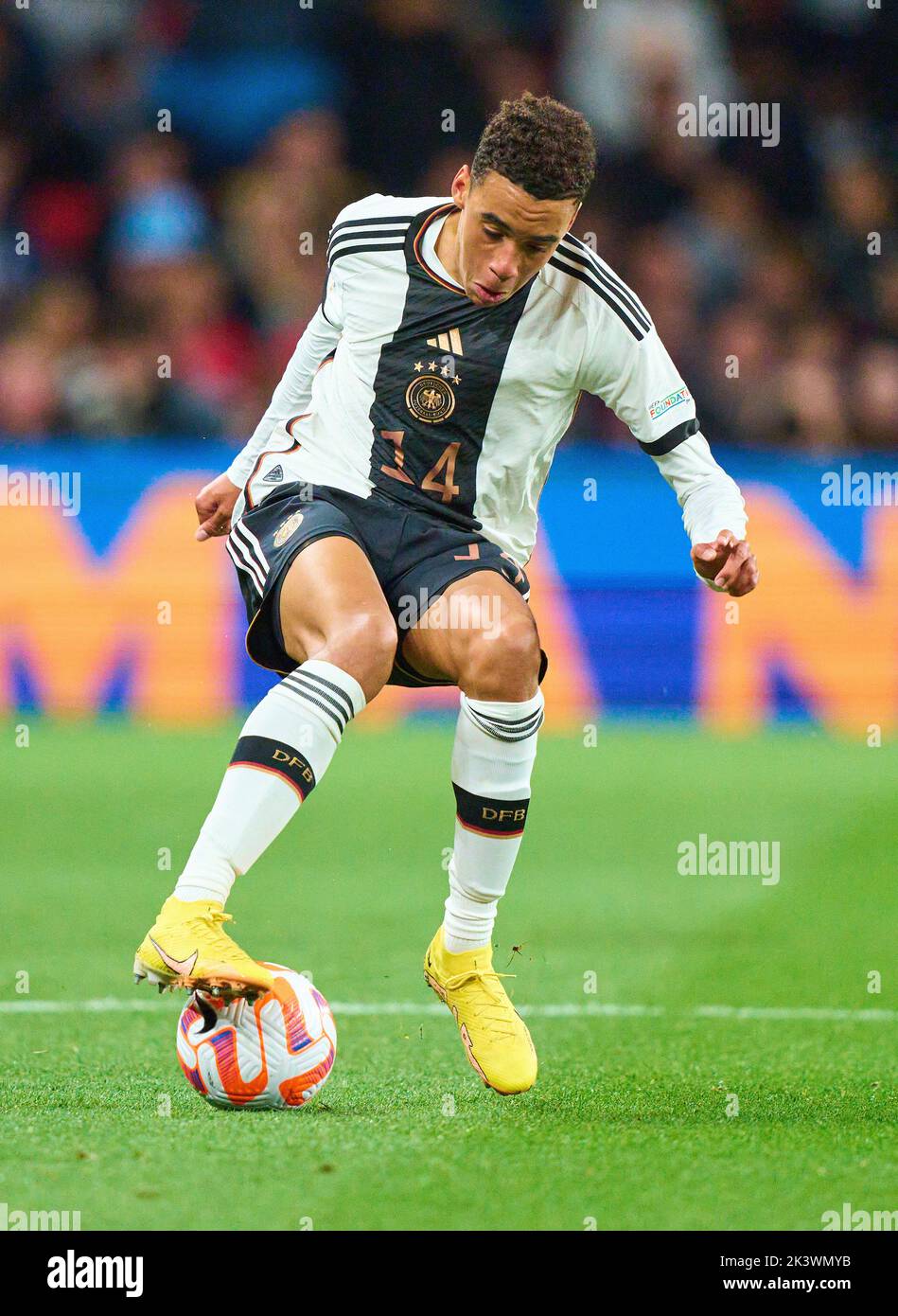 Jamal Musiala, DFB 14  in the UEFA Nations League 2022 match  ENGLAND - GERMANY 3-3  in Season 2022/2023 on Sept 26, 2022  in London, Great Britain.  © Peter Schatz / Alamy Live News Stock Photo