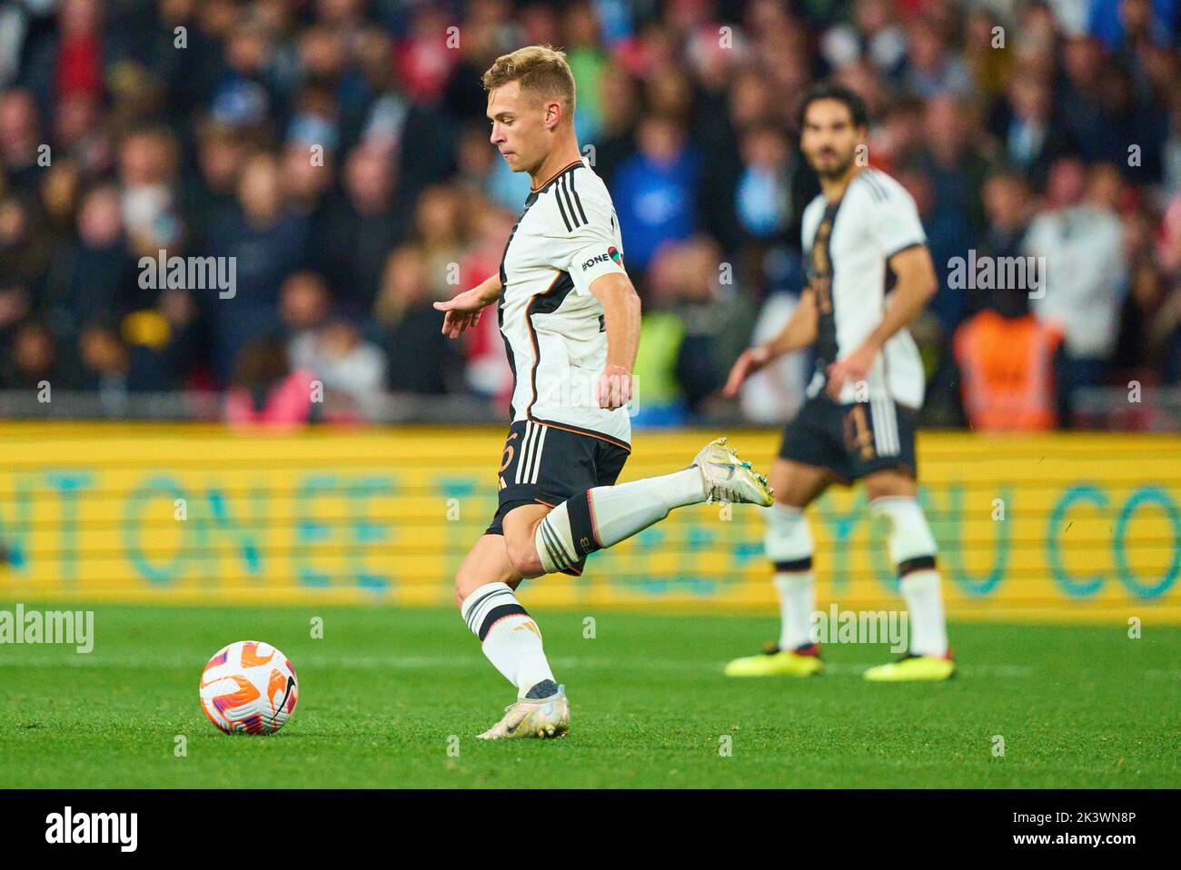 Joshua Kimmich, DFB 6  in the UEFA Nations League 2022 match  ENGLAND - GERMANY 3-3  in Season 2022/2023 on Sept 26, 2022  in London, Great Britain.  © Peter Schatz / Alamy Live News Stock Photo