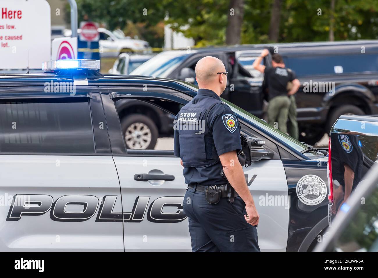 Stow police chief chief michael sallese hires stock photography and