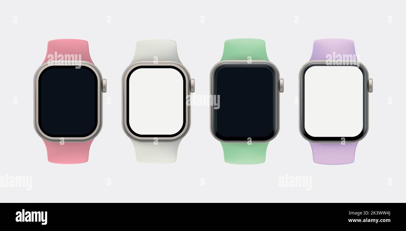Picture of Smartwatch bands hi-res stock photography and images - Alamy