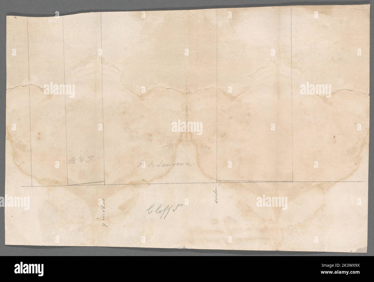 Manuscript planning map hi-res stock photography and images - Alamy