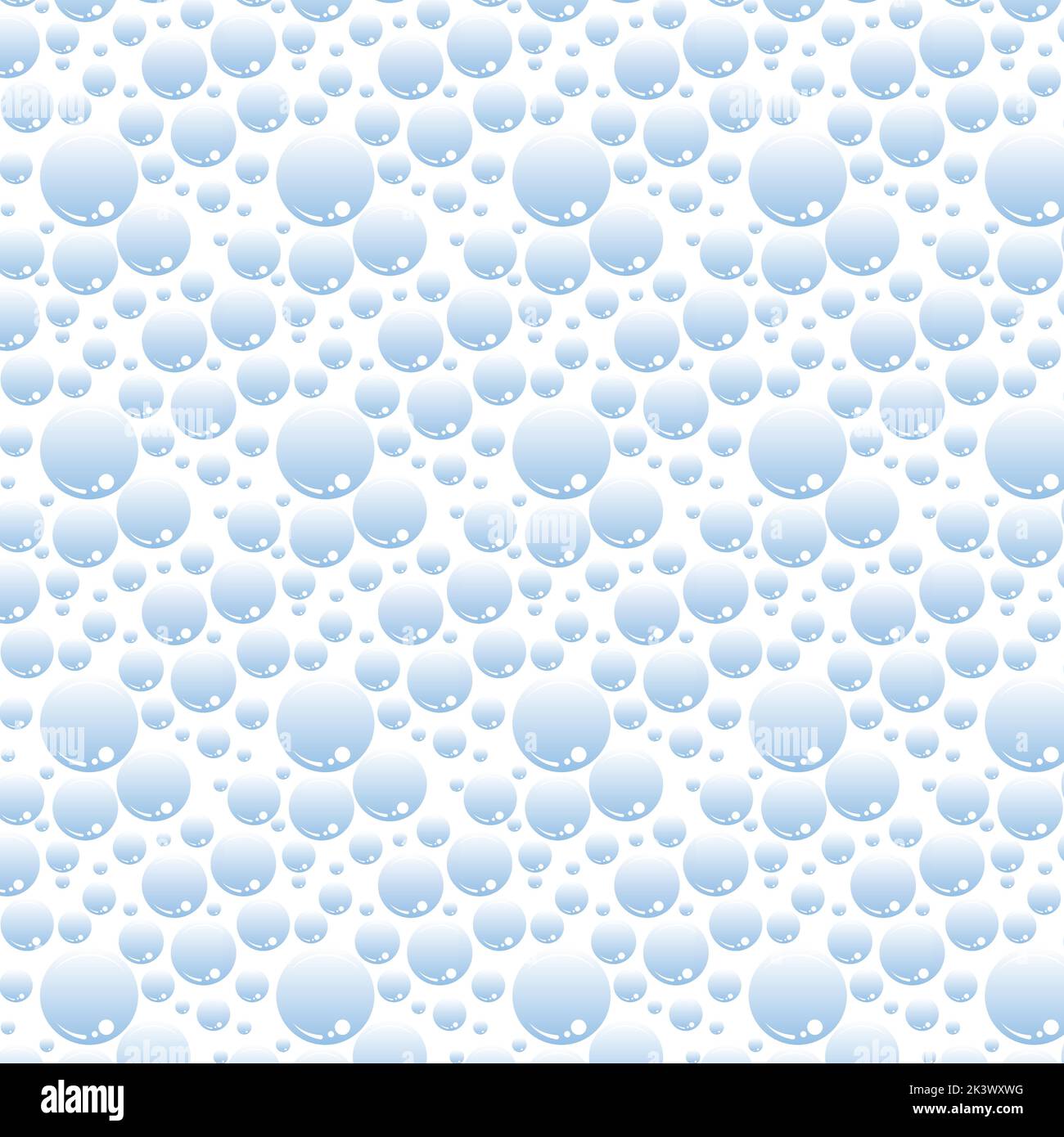 Soap bubbles seamless pattern. Vector background Stock Vector Image ...