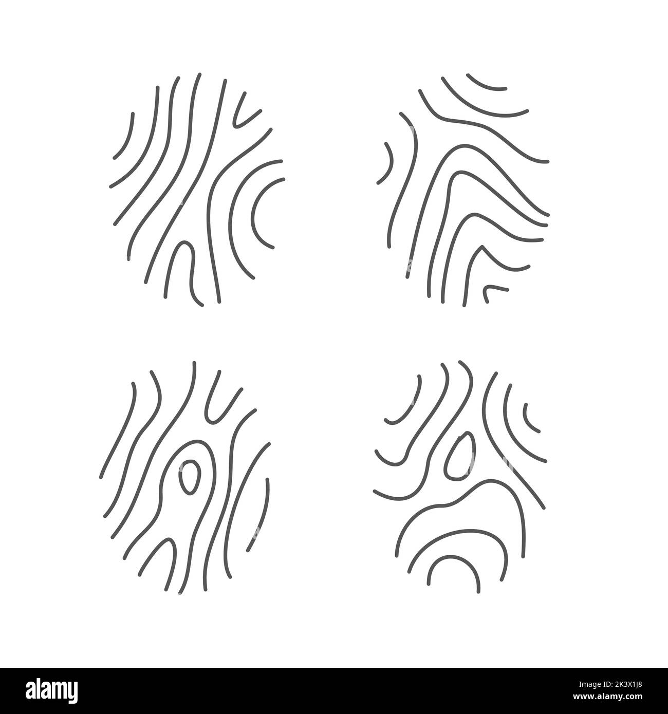 Touch id icon and digital privacy. Isolated vector illustration ...