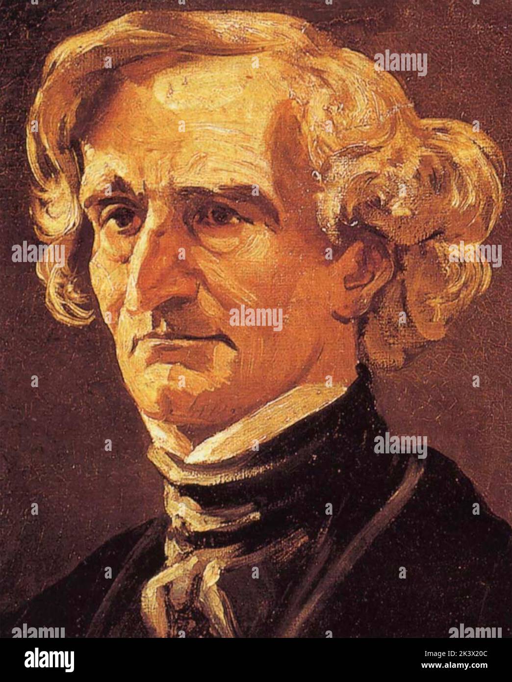 HECTOR BERLIOZ (1803-1869) French composer Stock Photo