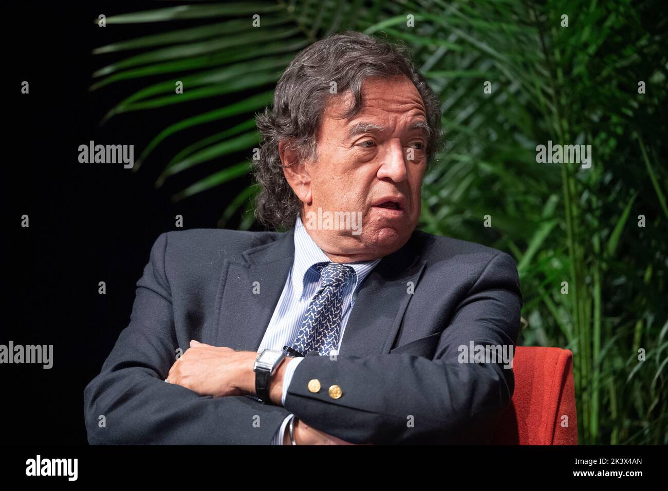 Austin Texas USA, September 24 2022: Former New Mexico governor and noted negotiator BILL RICHARDSON speaks during an interview session at the annual Texas Tribune Festival in downtown Austin. ©Bob Daemmrich Stock Photo