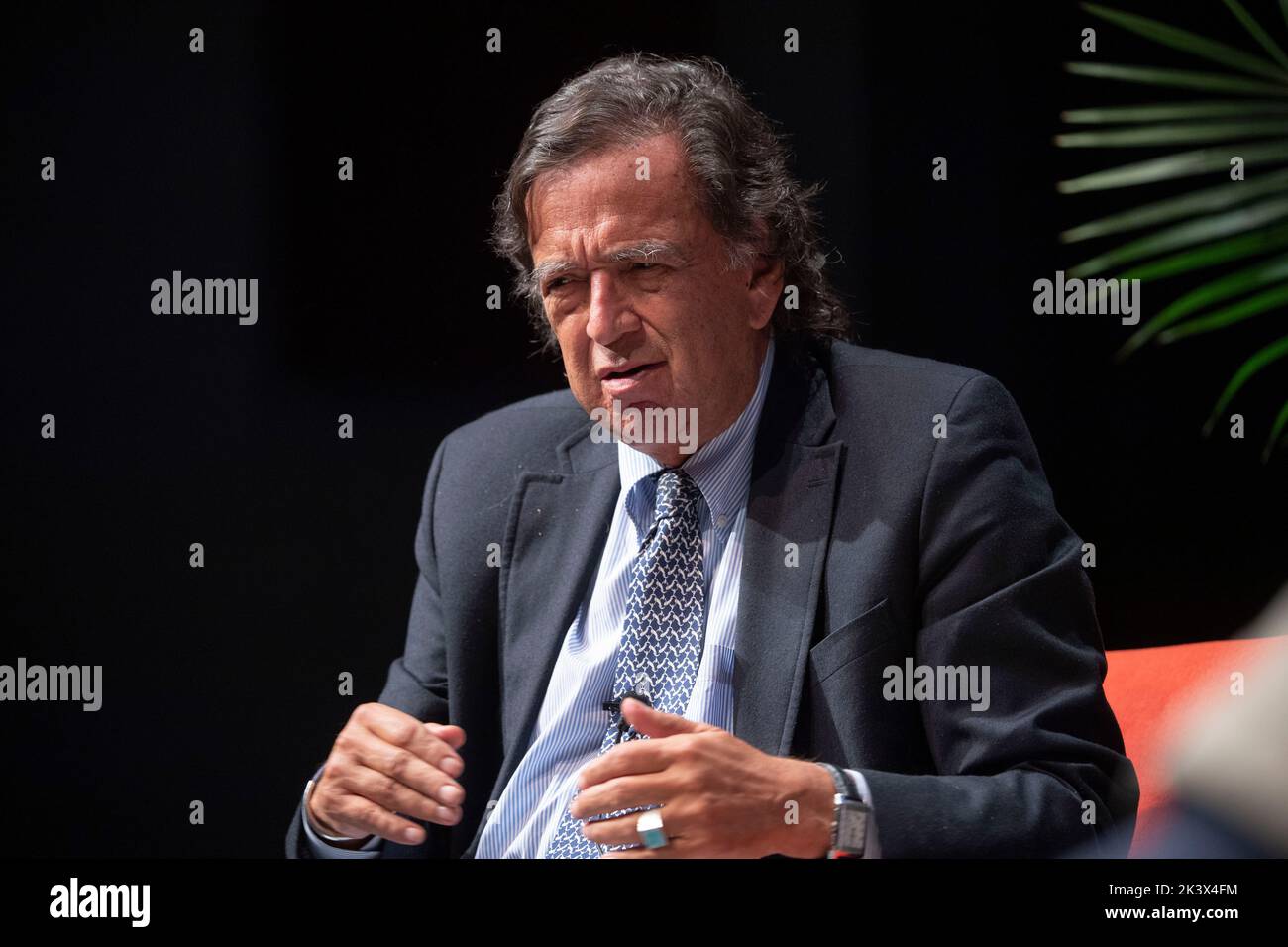 Former New Mexico governor and noted negotiator BILL RICHARDSON during an interview session at the annual Texas Tribune Festival in downtown Austin on September 24, 2022. Stock Photo