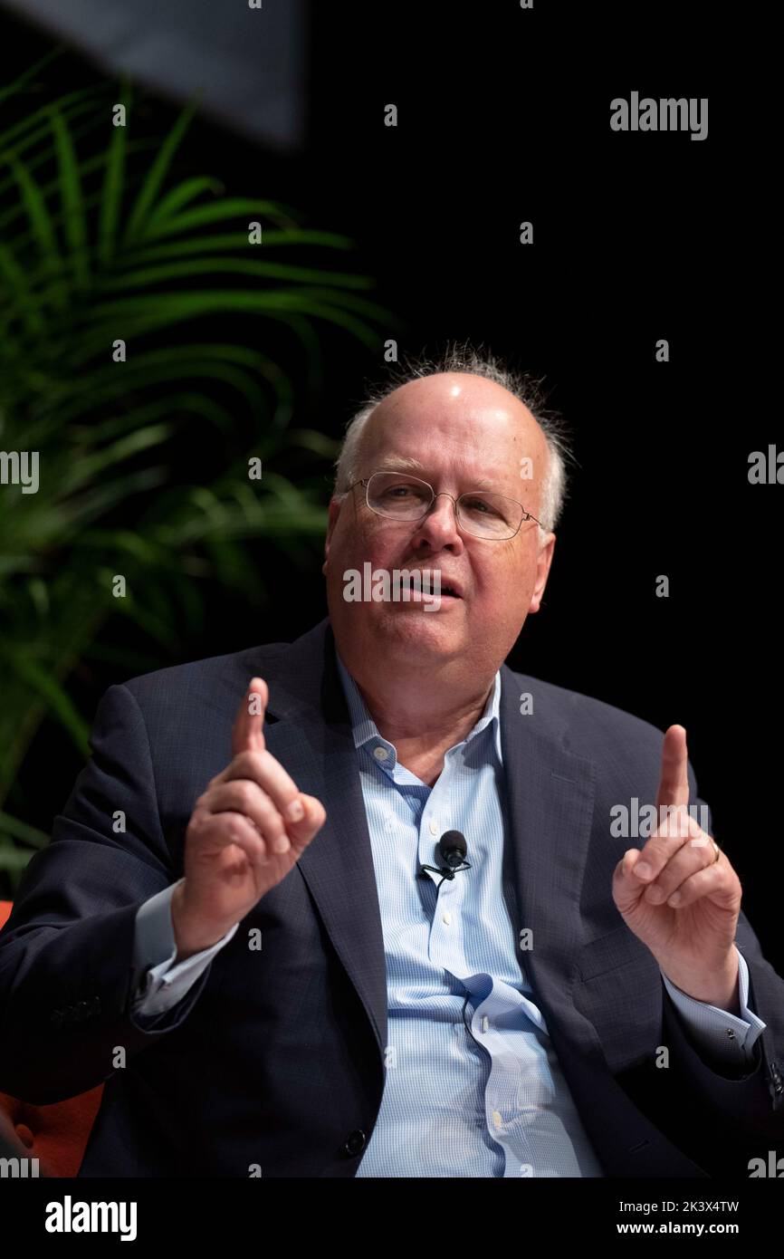 Austin Texas USA, September 24 2022 Republican political strategist