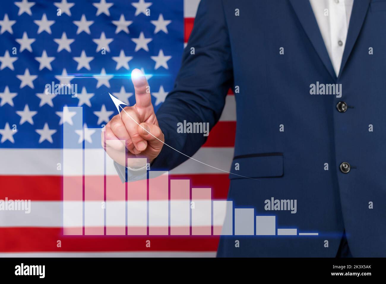 Usa interest rates chart hires stock photography and images Alamy