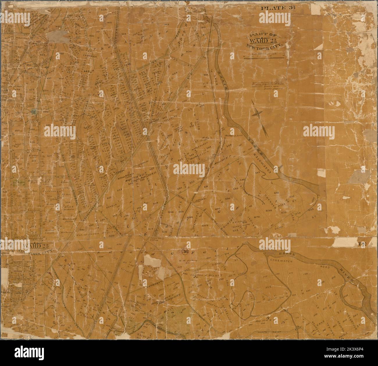 Map of the 23rd ward, New York City Cartographic. Maps. 1880 1889