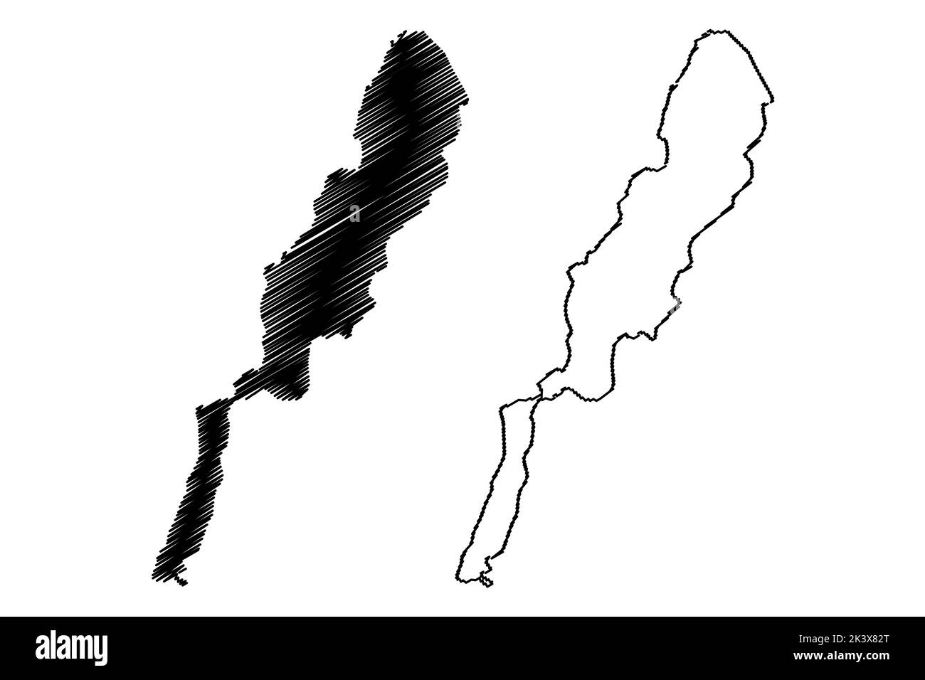 Farallon de Medinilla Island Commonwealth - Farallon De Medinilla Island Commonwealth Of The Northern Mariana Islands Pacific Ocean United States Of America Usa Map Vector Illustration Scr 2K3X82T 