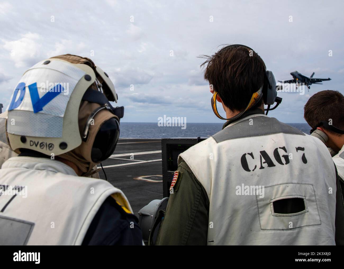 220926NZG8221260 IONIAN SEA (Sept. 26, 2022) Spanish Navy Rear Adm. Gonzalo Villar Rodriguez