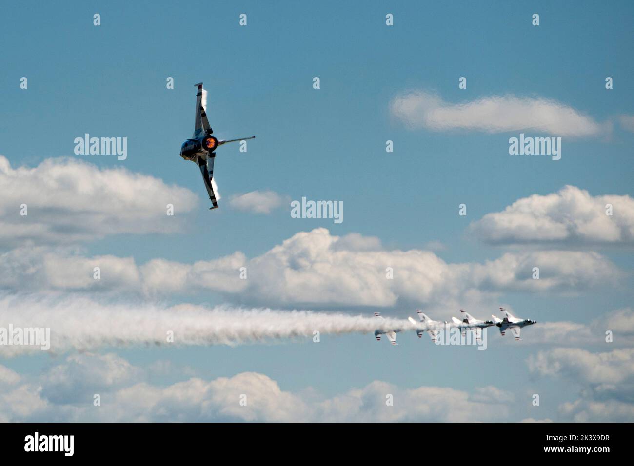 The United States Air Force Air Demonstration Squadron, known as the