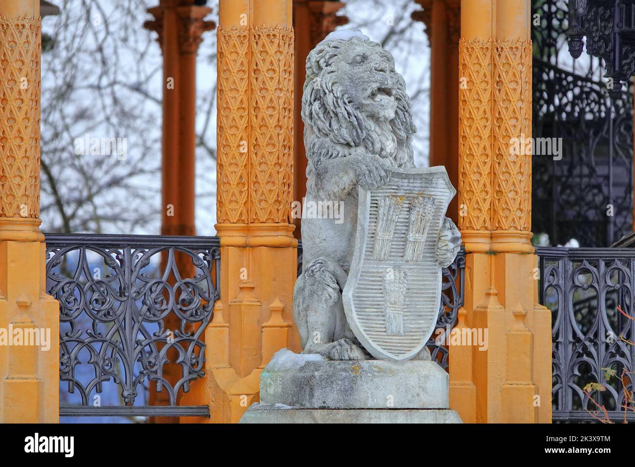 Hluboka castle, Czech Republic Stock Photo