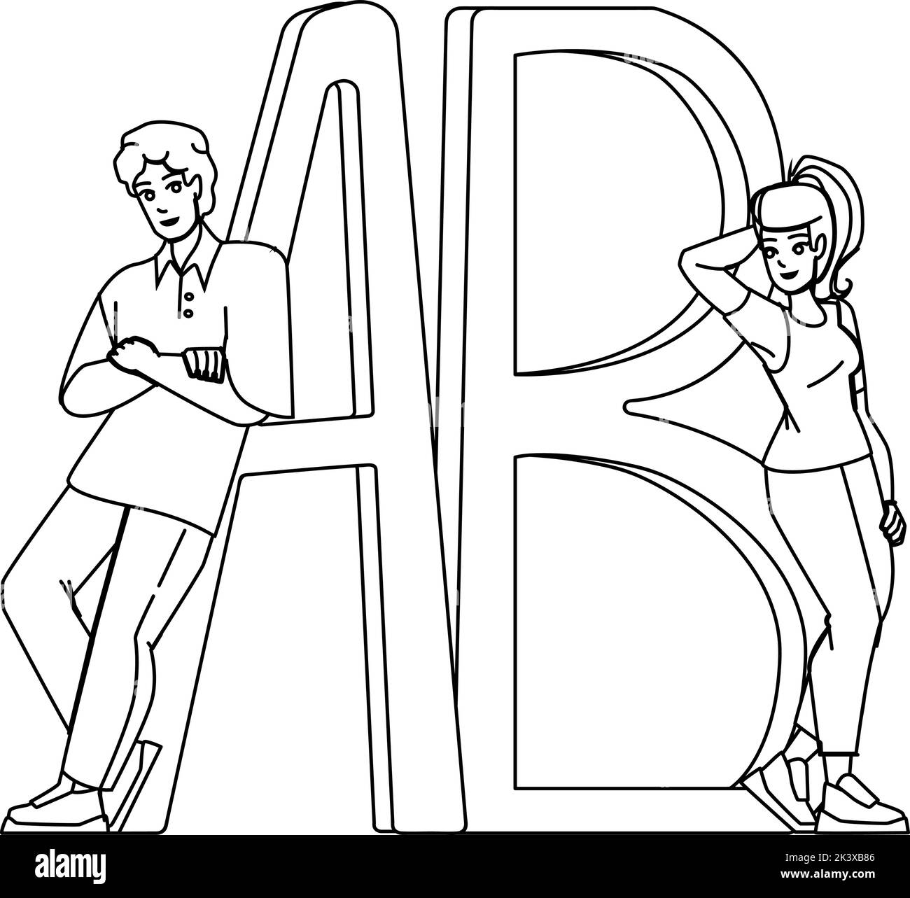 A B Testing Vector Stock Vector Image Art Alamy A B Testing Vector Stock Vector Image Art Alamy