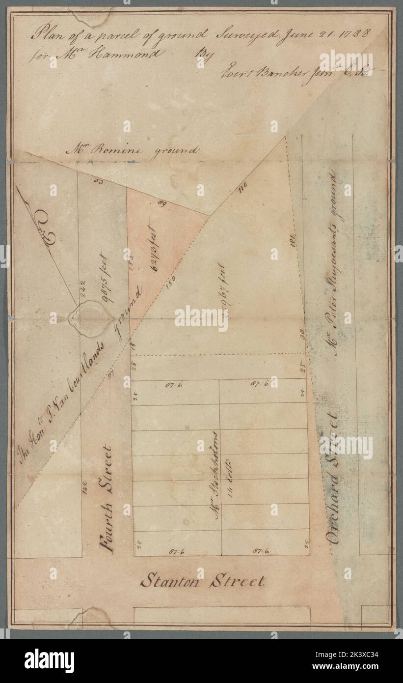 Map of hammond hi-res stock photography and images - Alamy