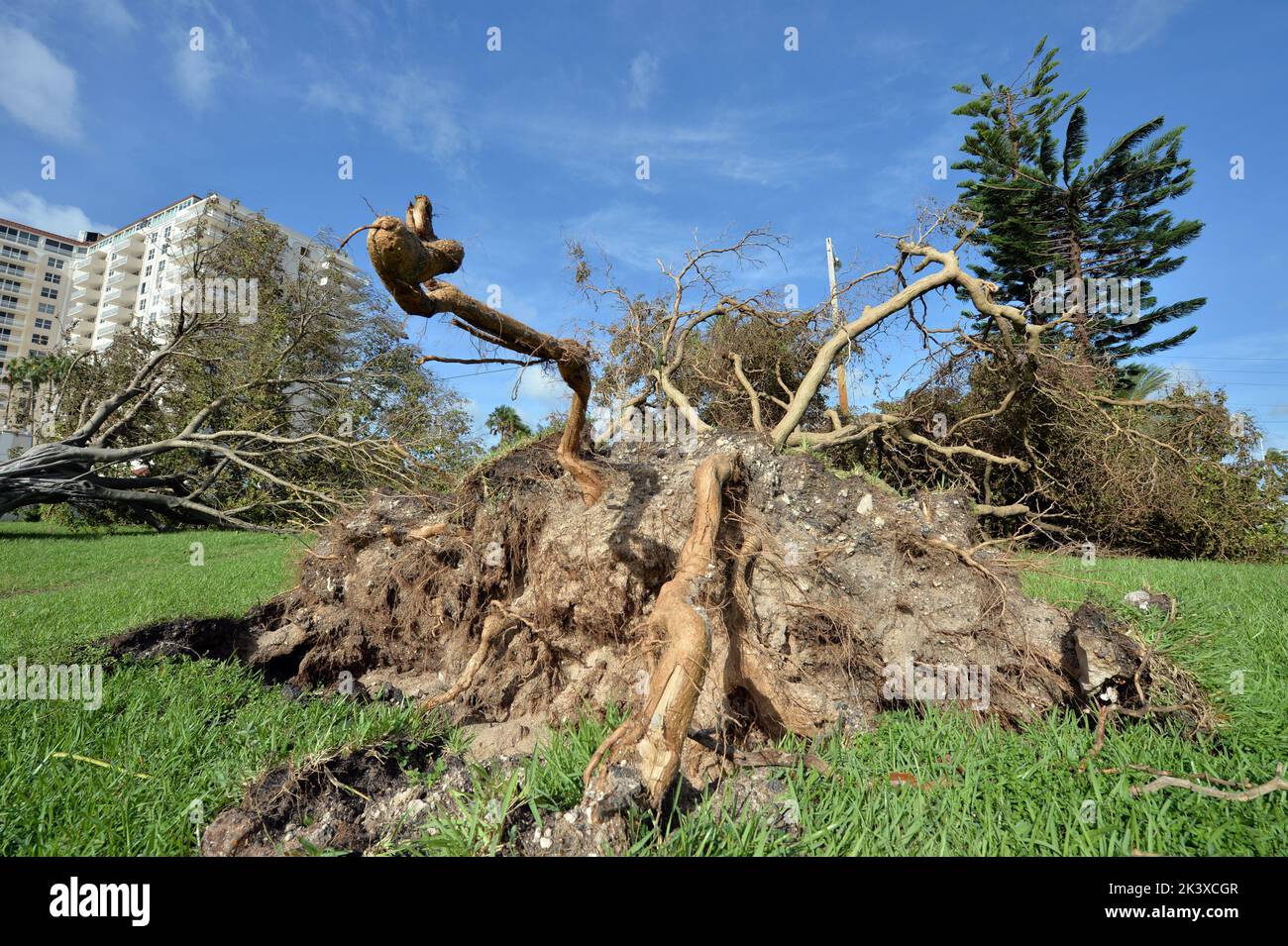 FORT LAUDERDALE, FL SEPTEMBER 22, 2022 Hurricane Ian makes landfall