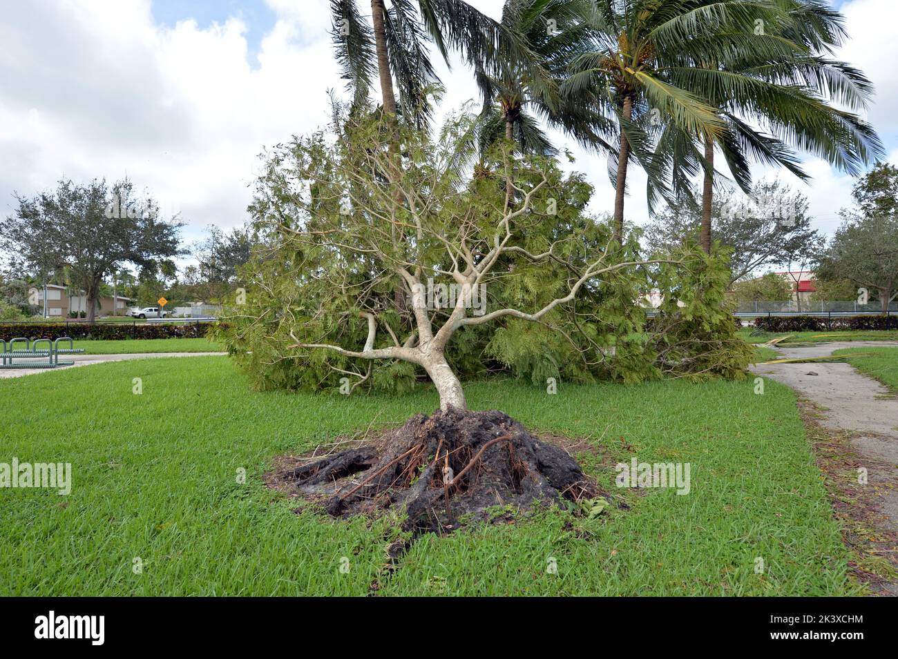 FORT LAUDERDALE, FL SEPTEMBER 22, 2022 Hurricane Ian makes landfall in Florida as dangerous