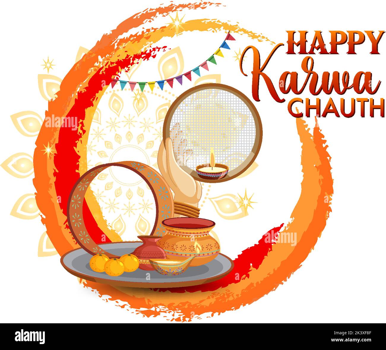 happy-karva-chauth-banner-design-illustration-stock-vector-image-art