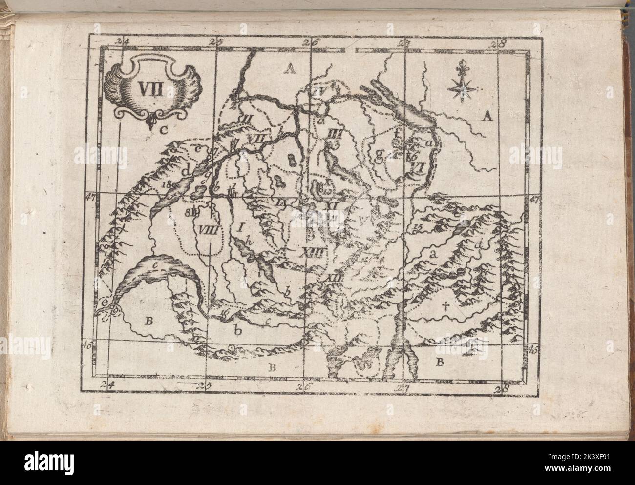 Atlas des enfans..., VII Dilthey, Philipp Heinrich, 1723-1781. Cartographic. Maps. 1768. Rare Book Division. Geography Stock Photo