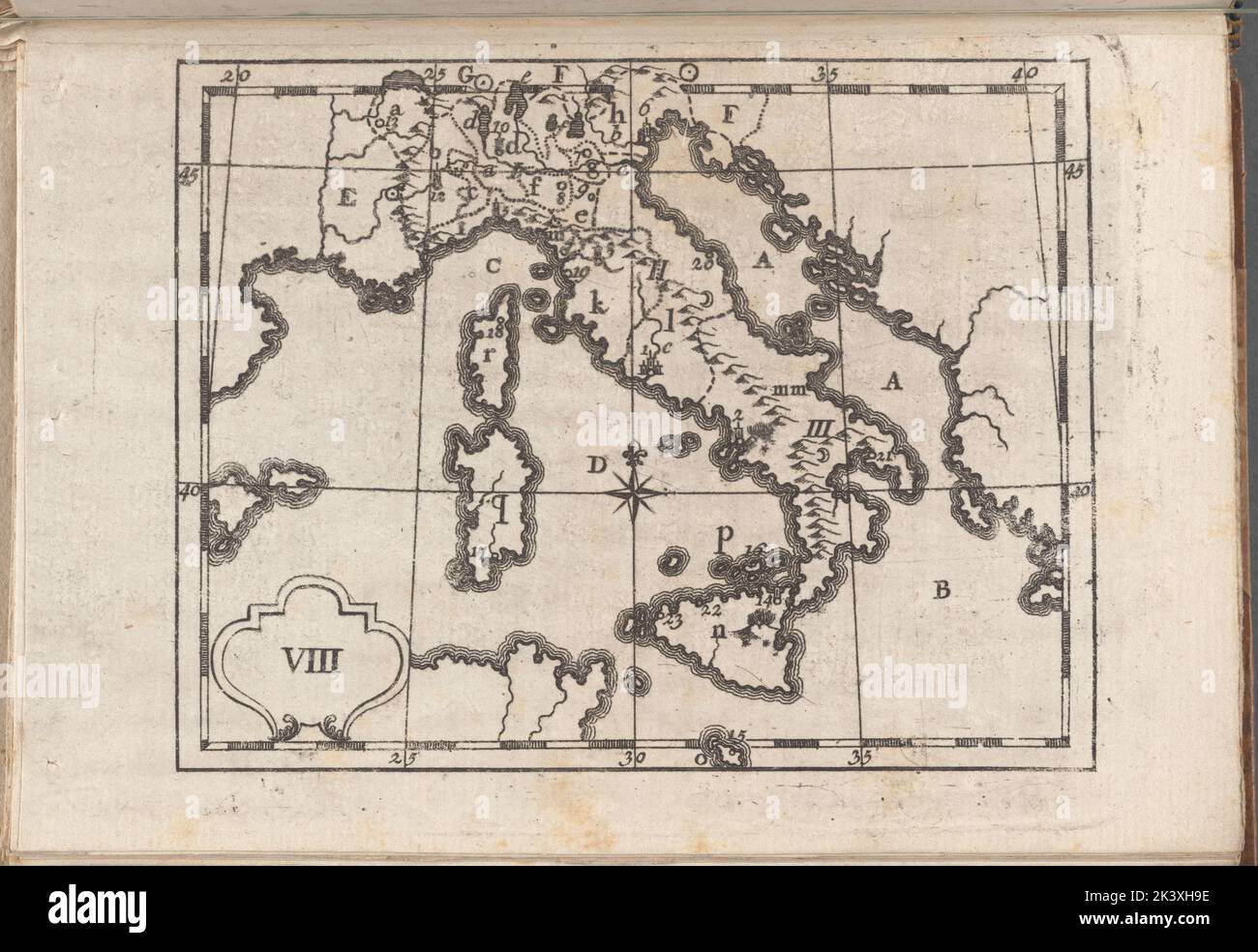 Atlas des enfans..., VIII Dilthey, Philipp Heinrich, 1723-1781. Cartographic. Maps. 1768. Rare Book Division. Geography Stock Photo