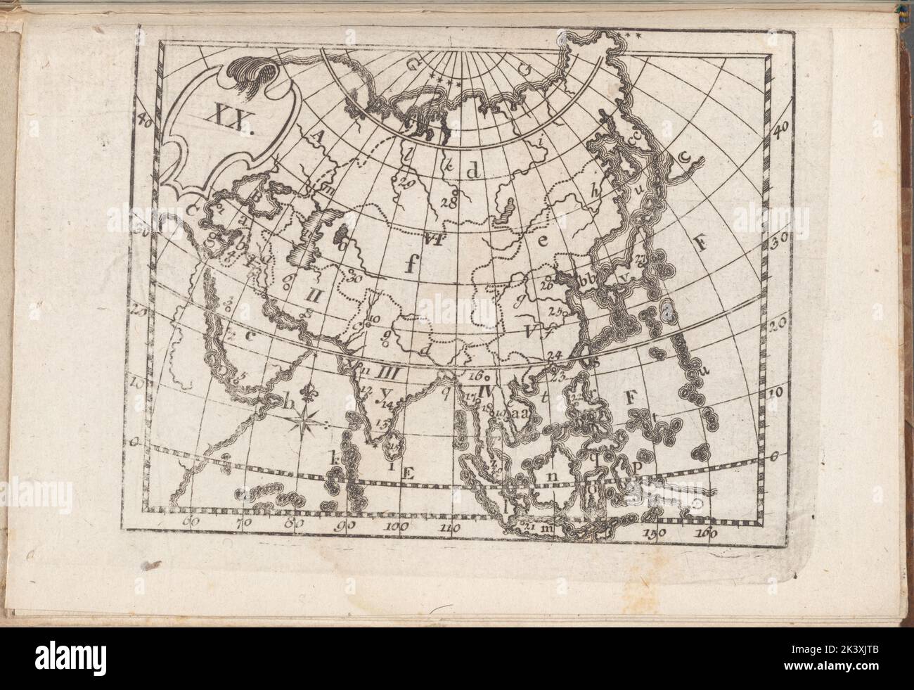 Atlas des enfans..., XX Dilthey, Philipp Heinrich, 1723-1781. Cartographic. Maps. 1768. Rare Book Division. Geography Stock Photo