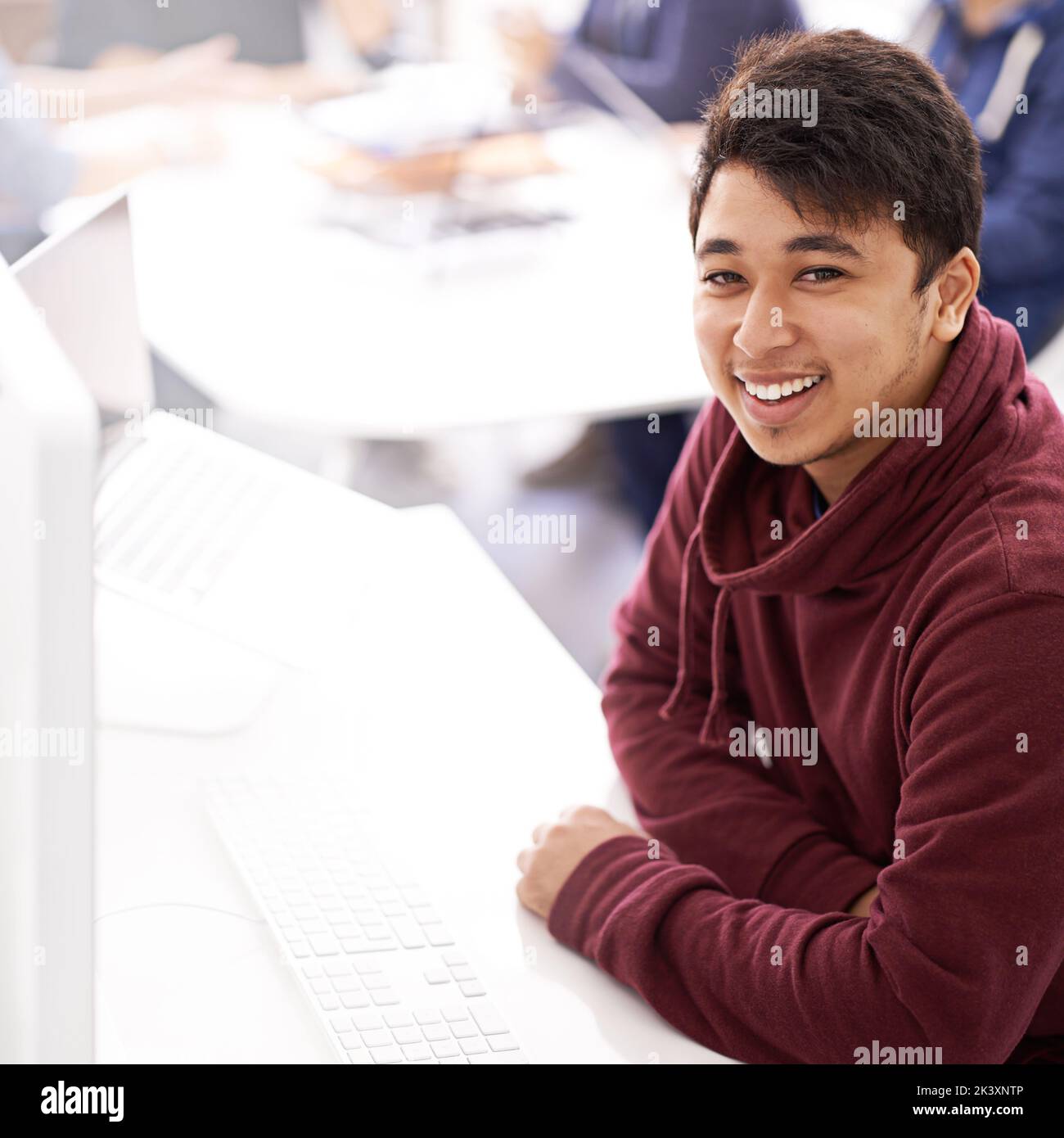 Portrait male computer programmer hi-res stock photography and images ...