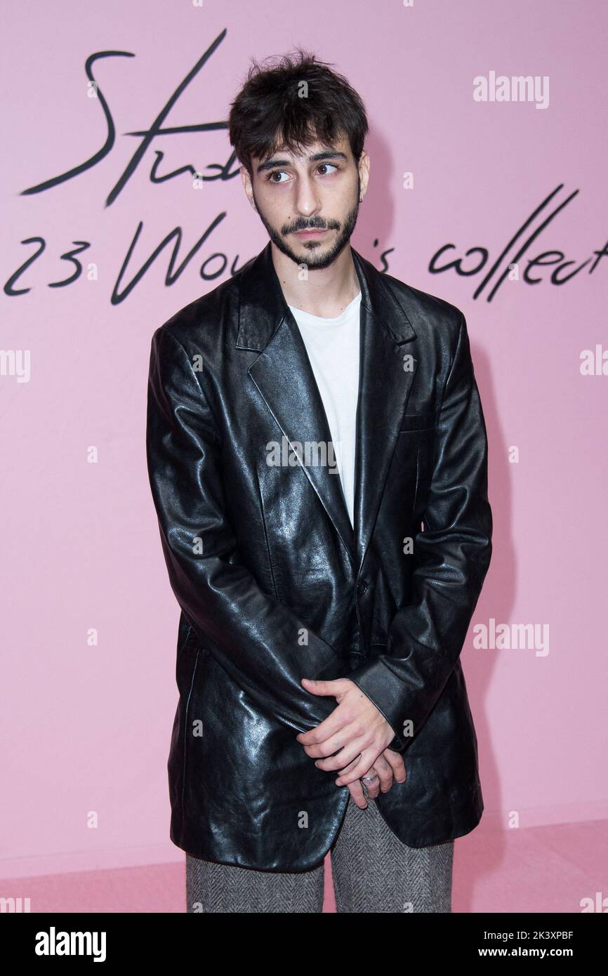 Ben Attal attending the Acne Studios Womenswear Spring/Summer 2023 show as part of Paris Fashion Week in Paris, France on September 28, 2022. Photo by Aurore Marechal/ABACAPRESS.COM Stock Photo