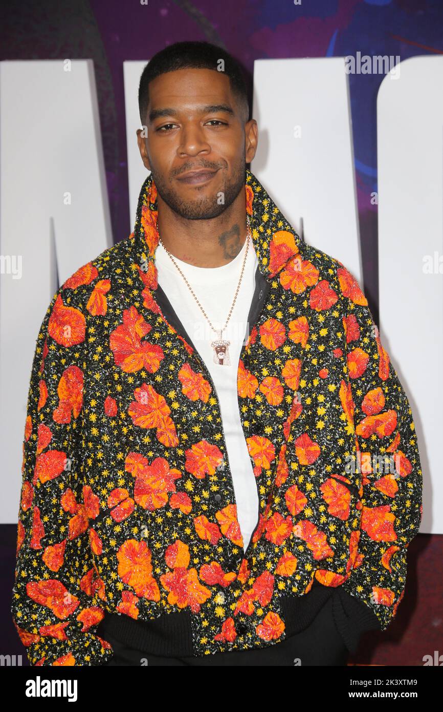 New York, NY, USA. 28th Sep, 2022. Kid Cudi at Netflix's Entergalactic