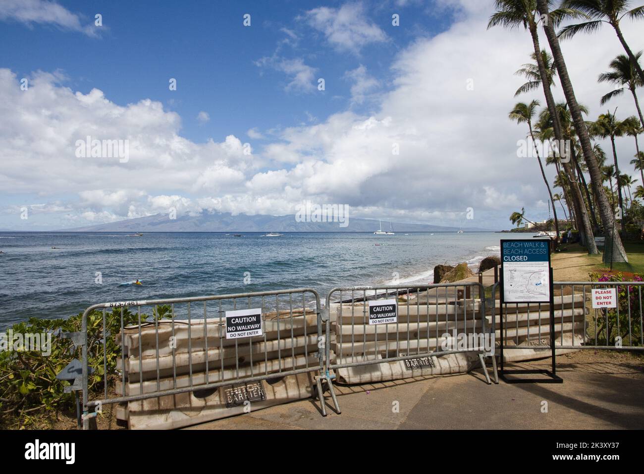 Climate change resulting in major storm damage. Stock Photo