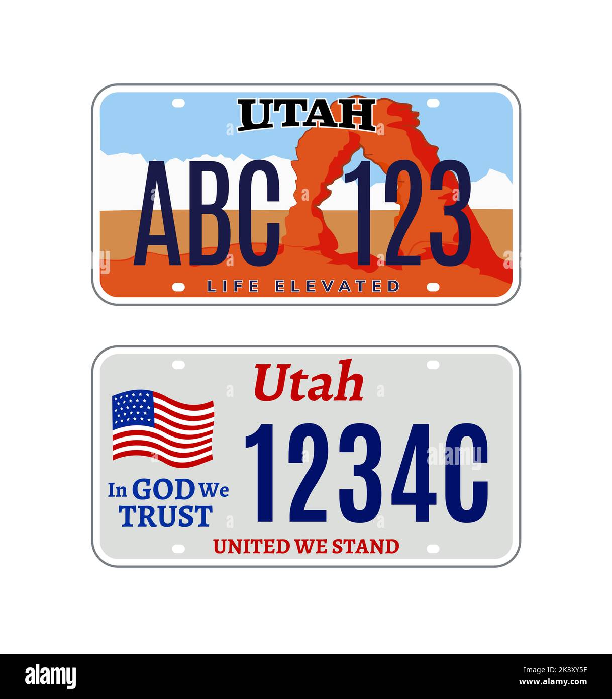 Montana license plate Stock Vector Images Alamy