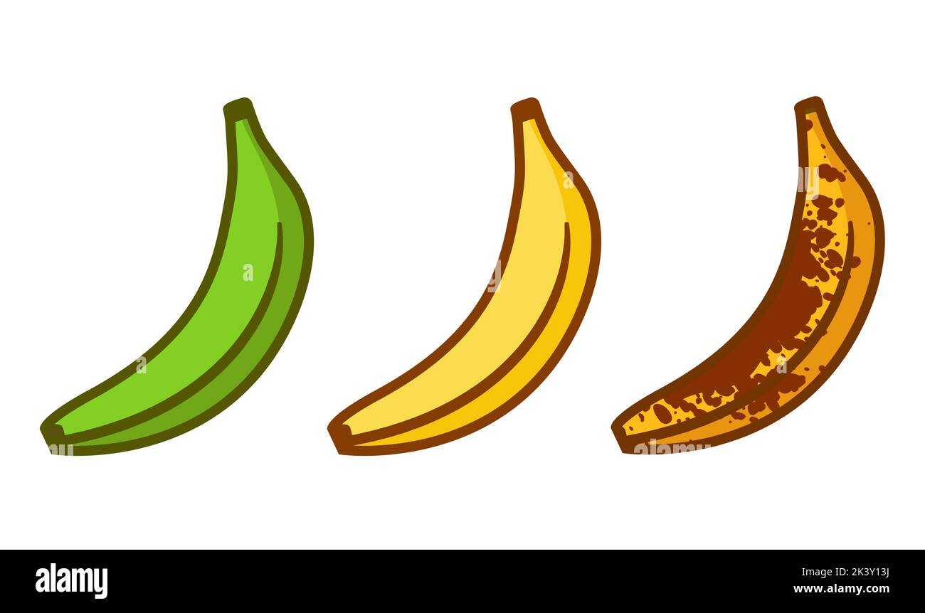 Ripe banana chart hires stock photography and images Alamy