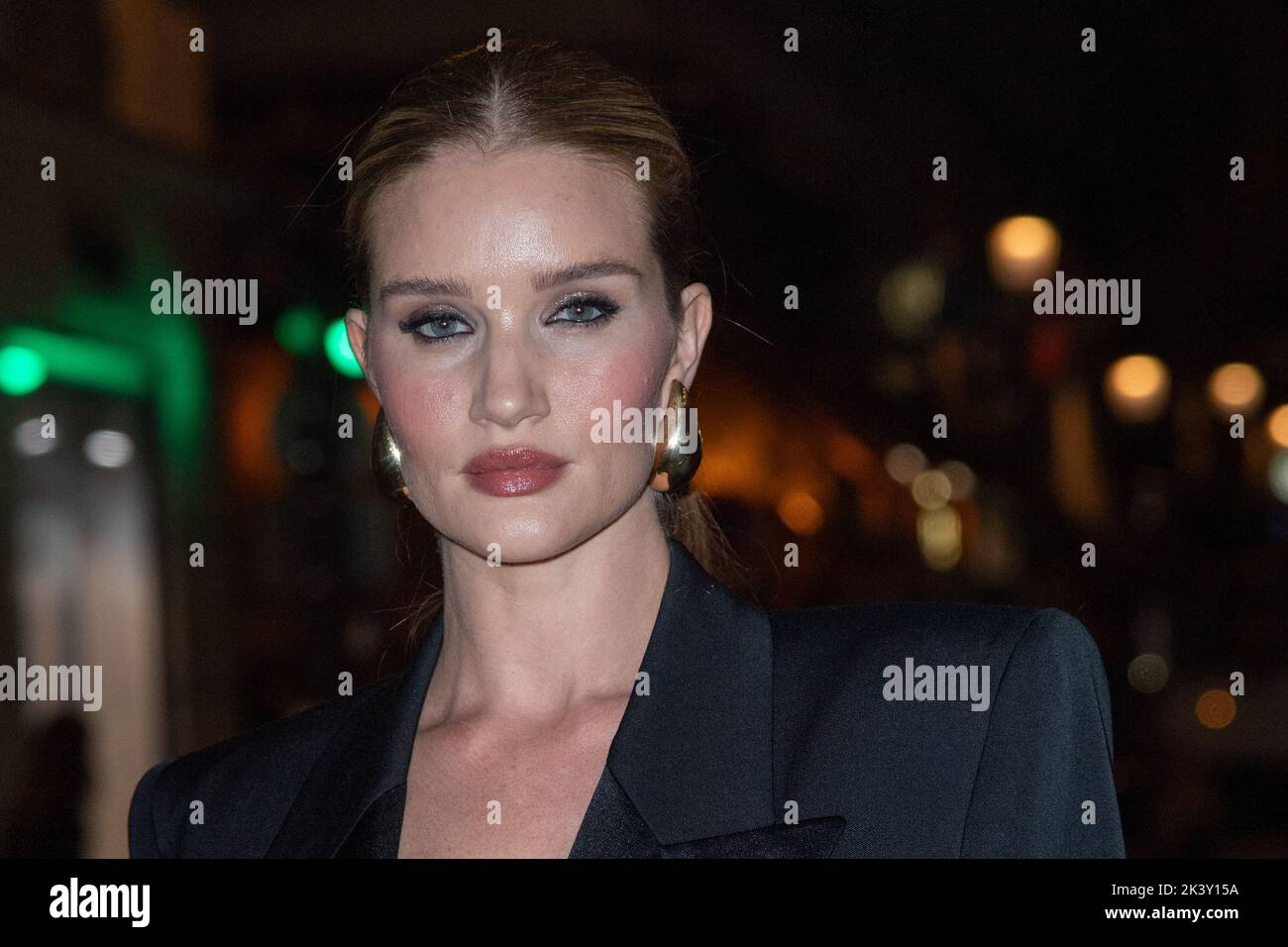 Rosie Huntington-Whiteley attending the Saint Laurent Rive Droite Sushi