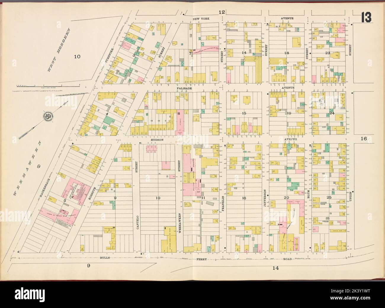 Map of hackensack hires stock photography and images Alamy