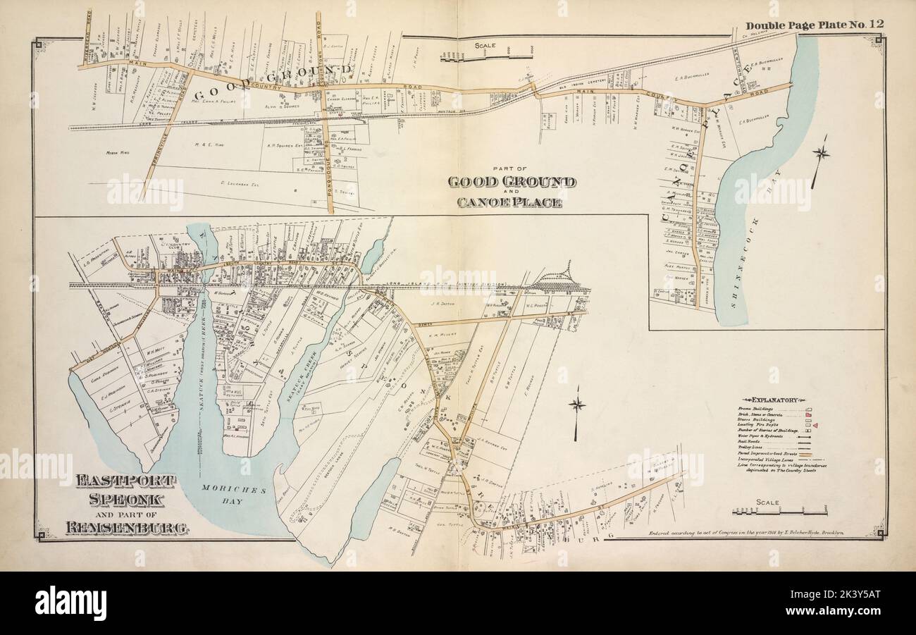 Part of Good Ground and Canoe Place; Eastport Speonk and Part of