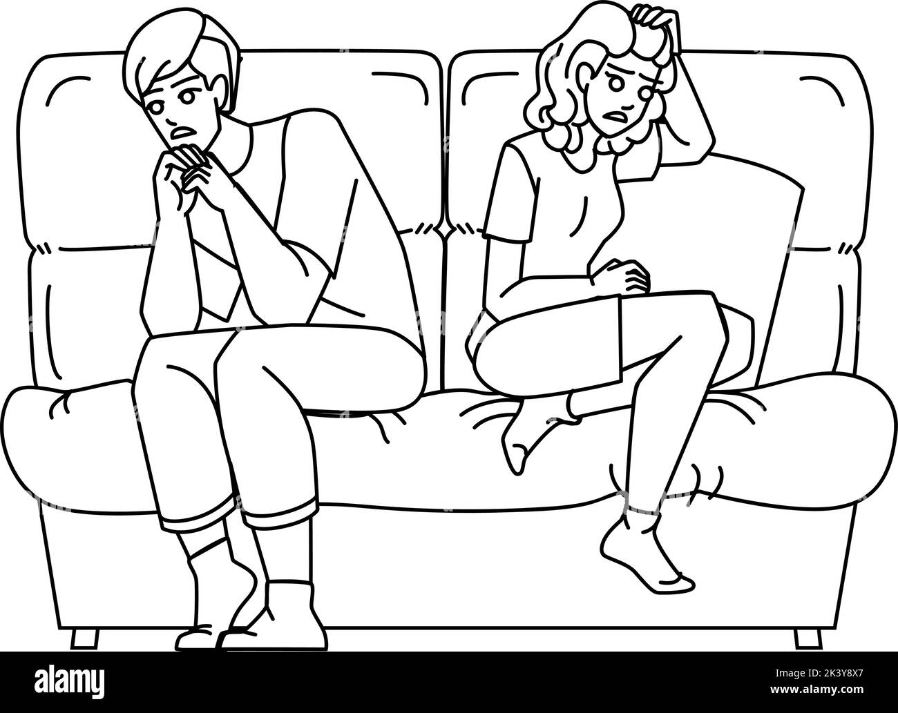 couple-unhappy-vector-stock-vector-image-art-alamy