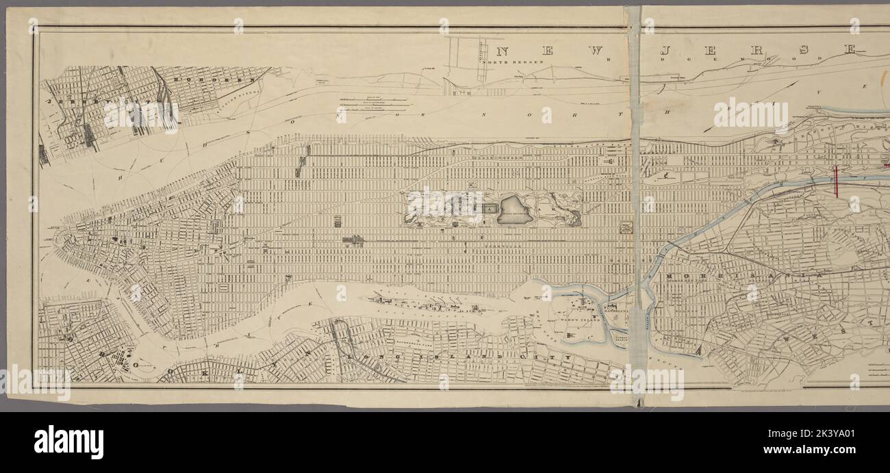 Colton's street map of the City and County of New York / G.W. & C.B