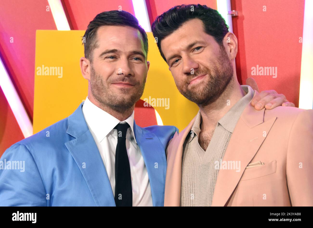 Los Angeles, California, USA 28th September 2022 (L-R) Actor Luke ...