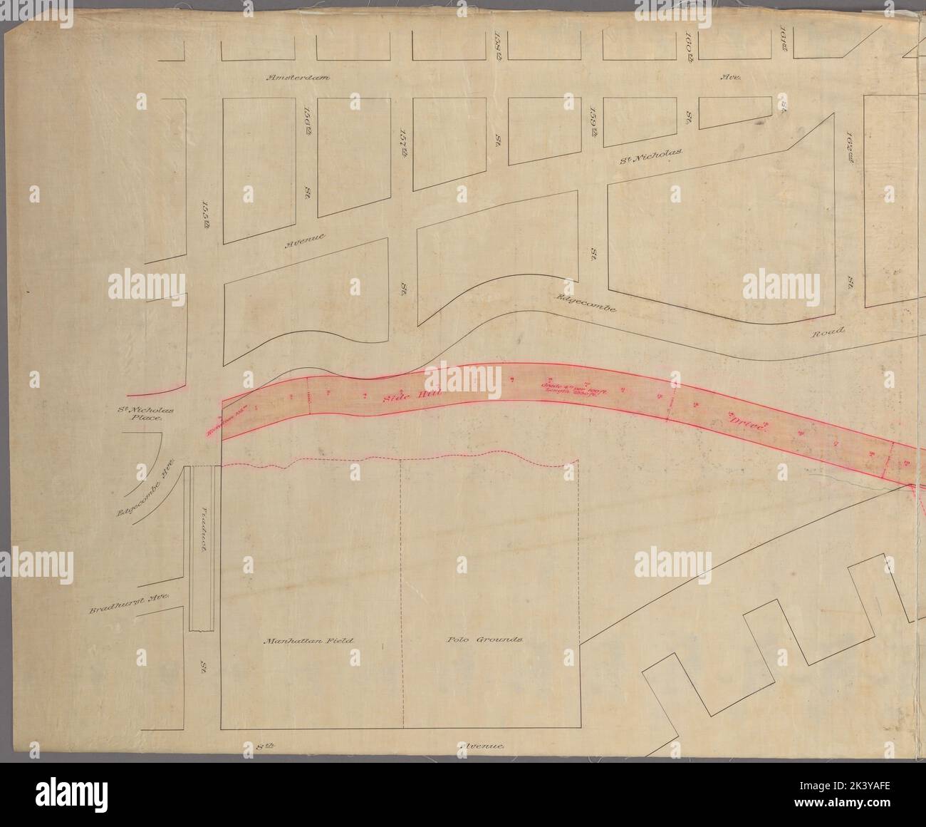 Plan of the Harlem River Drive from 155th Street to Dyckman Street