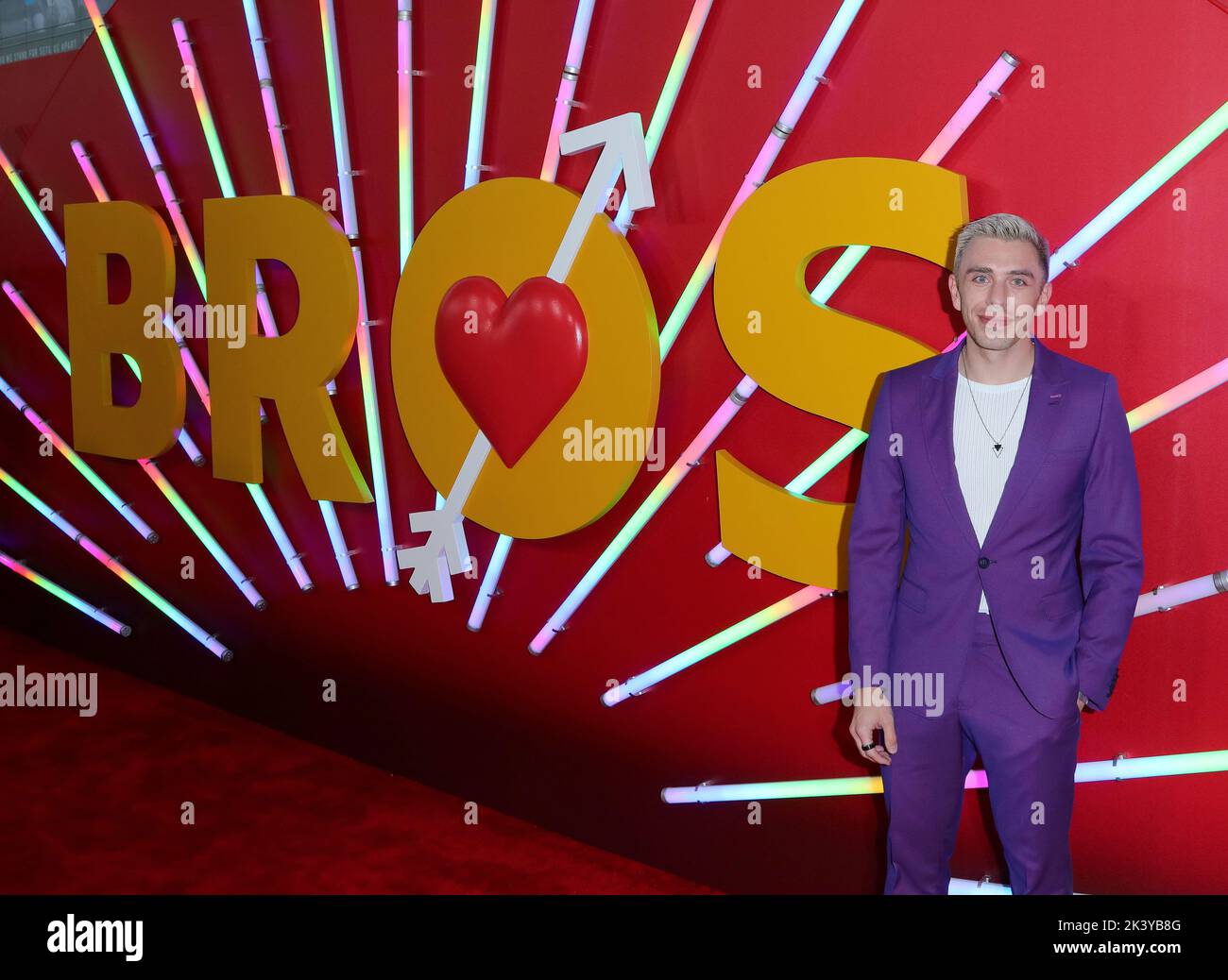 Los Angeles, USA. 28th Sep, 2022. Brock Ciarlelli arrives at Universal