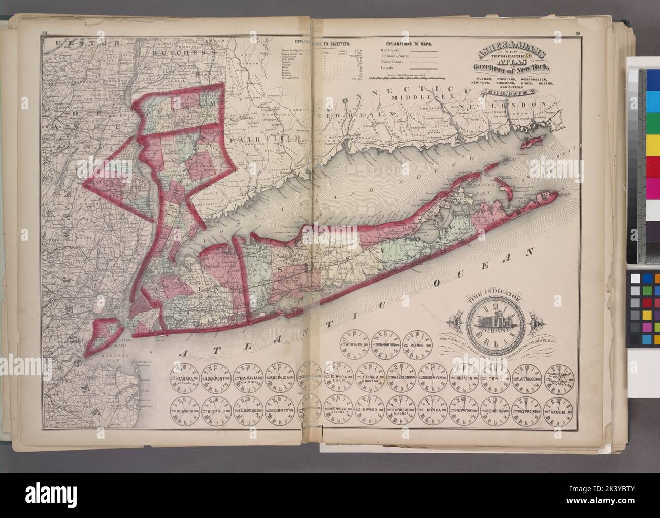 Putman Rockland Westchester - Putman Rockland Westchester New York Richmond Kings Queens And Suffolk Counties Cartographic Atlases Maps 1871 Lionel Pincus And Princess Firyal Map Division New York State 2K3YBTY