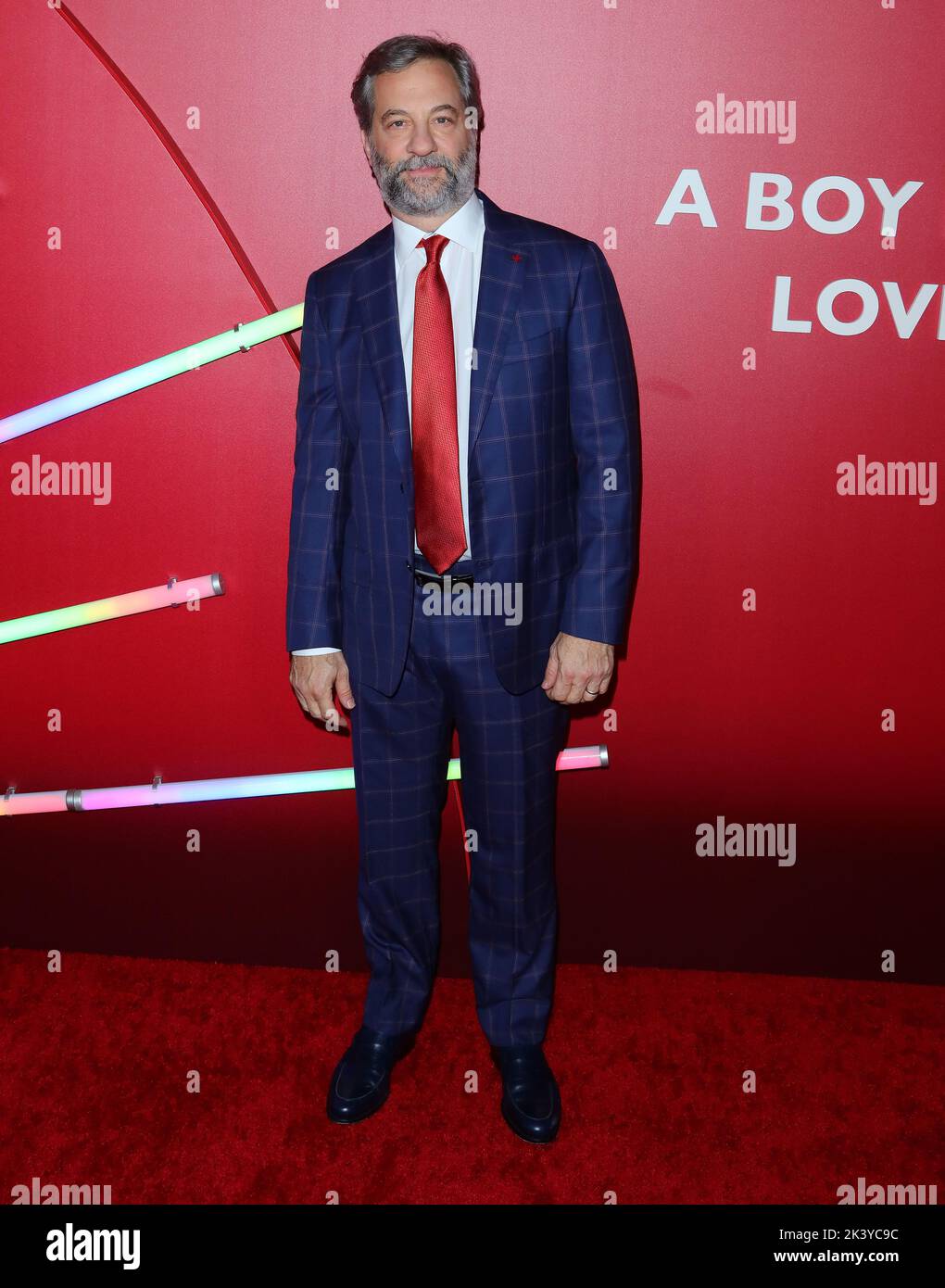 Judd Apatow arrives at Universal BROS premiere held at The Regal LA