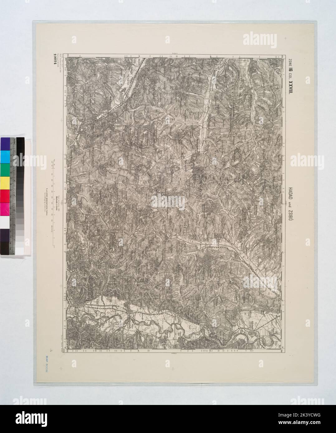 Hadad und Zsibo. Cartographic. Maps, Topographic maps. 1904. Lionel ...
