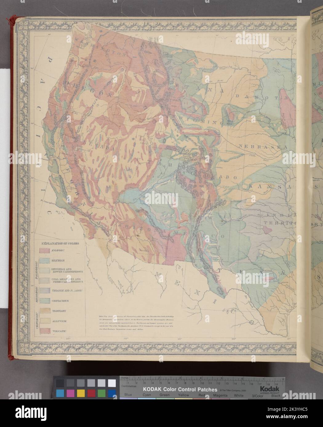Gray 39 s Geological Map of the United - Grays Geological Map Of The United States Cartographic Atlases Maps 1876 Lionel Pincus And Princess Firyal Map Division Dutchess County Ny 2K3YHC5 