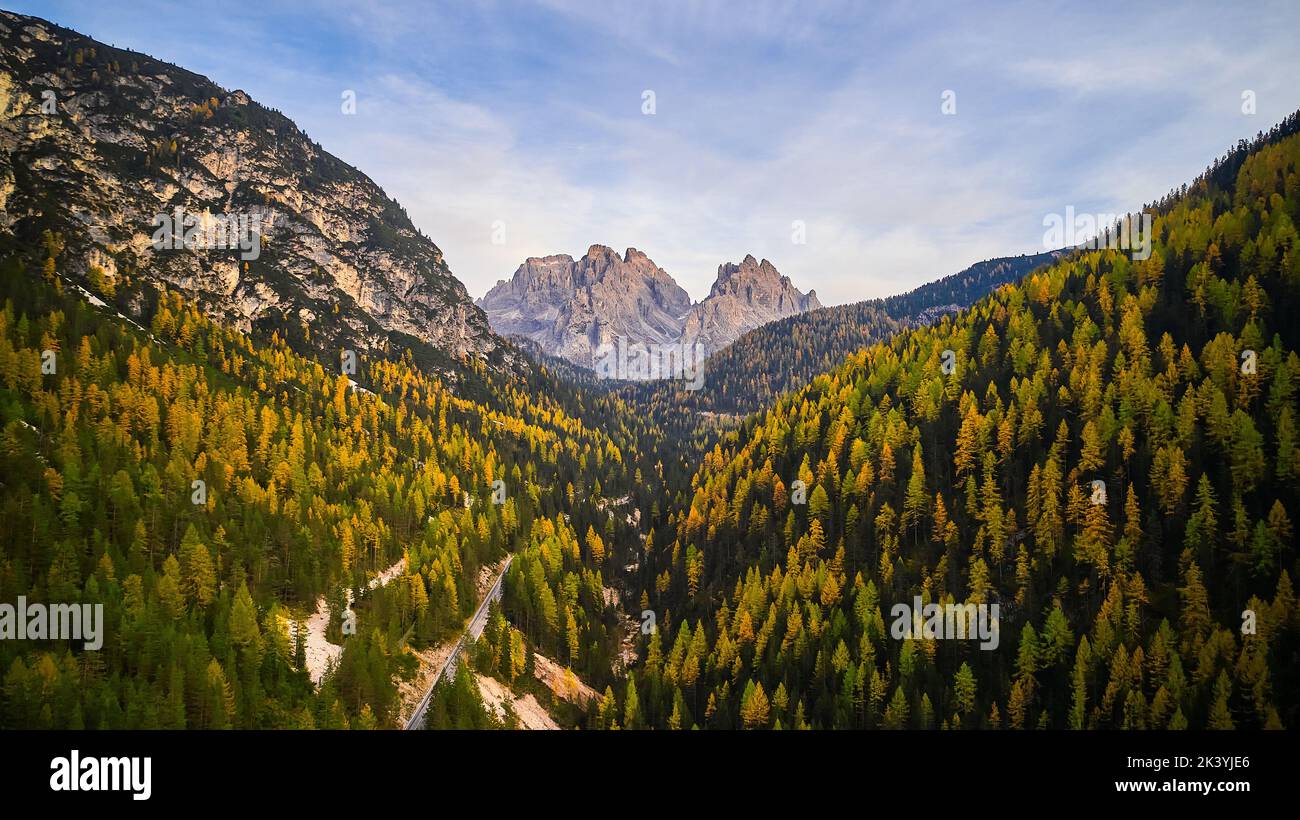 The Dolomite mountains in italy Stock Photo - Alamy